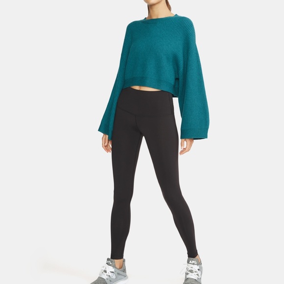 SWEATY BETTY wool/cashmere cropped sweater - Picture 2 of 12